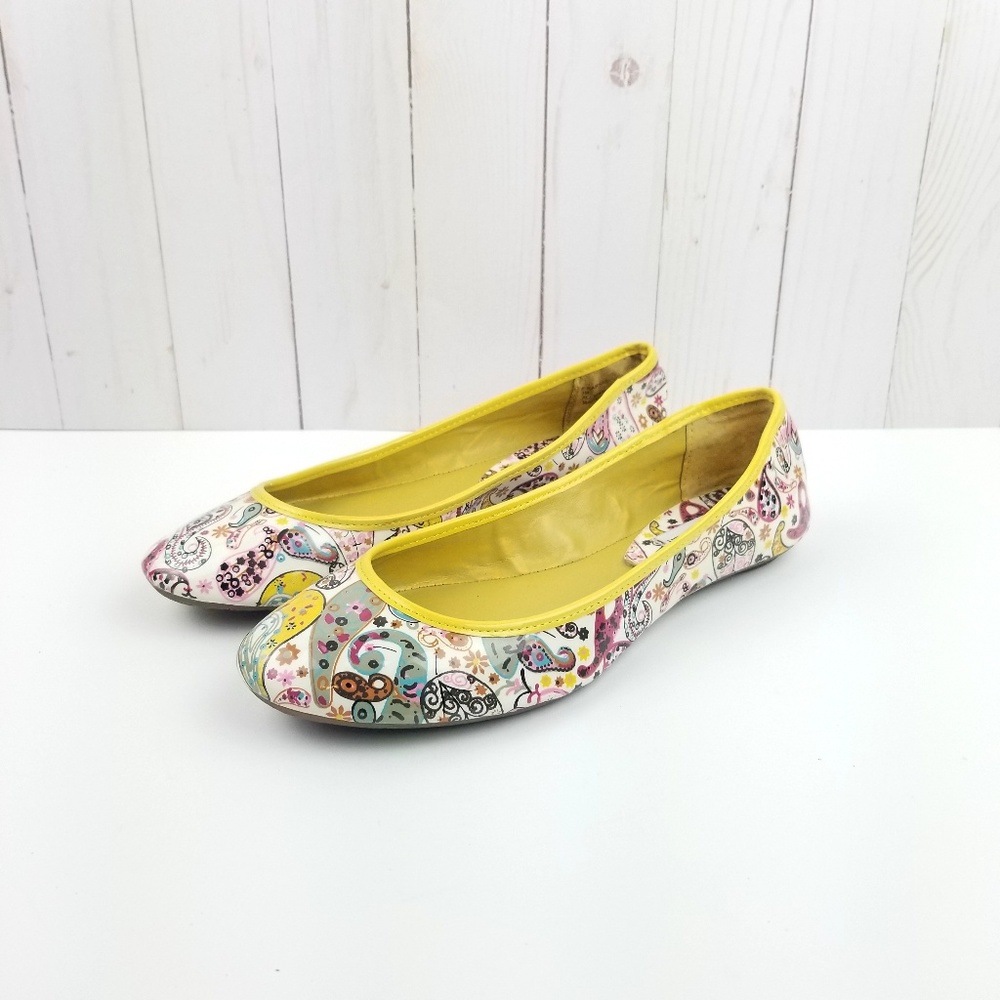Steve Madden Harris Paisley Harris Baller Flats